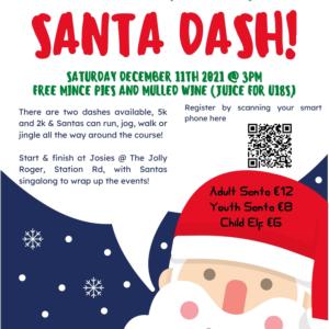 Bovey Tracey Santa Dash is back!
